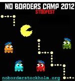  Bannerwerbunb: noborder camp stockholm 17. - 24. Juli 2012