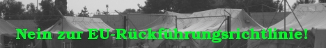 Nein zur EU-Rückführungsrichtlinie!