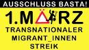 1. März - transnationaler Migrant_innenstreik