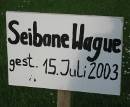 Seibane Wague, gestorben am 15. Juli 2010 - Kundgebung am 28. Mai 2010 beim Burgtheater in Wien