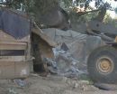 Patras: refugee homes were bulldozed flat