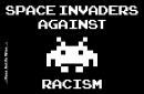 space invaders against racism