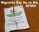 Migrants Say No to the GFMD!