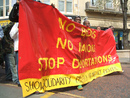 demonstration stopp deportations to congo, nottingham, 12. apr 2007