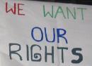 We want our rights