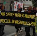 Our system murders migrants. Police kill in Warsaw - May 23, 2010
