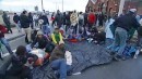 Road Block in Calais on 26th of September 2012
