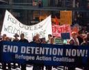 End detention now! Refugees welcome here