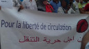 Freedom of Movement - Protest at Moroccan / Algerian border, 22. July 2018