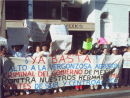 Protest at Mexican Embassy against police beatings on Southern border