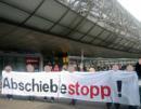 Abschiebestopp! Protest am Flughafen Düsseldorf, 17. März 2010