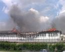 Brennendes Abschiebegefängnis Vincennes am 22. Juni 2008