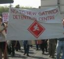 demonstration against new gatwick detention centre, 21 apr 2007
