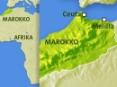 Marokko, Melilla und Ceuta - geografische Lage