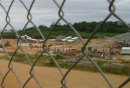 Construction site of new detention centre on Christmas Island