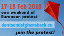 17.-18. Februar - europaweites Protestwochenende - dont't send Afghans back! - join the protest