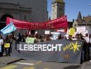 Bleiberecht Jetzt - Demo in Zürich