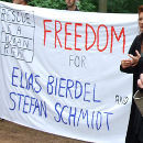 Solidaritätsaktion für Stefan Schmidt und Elias Bierdel am 18. Mai 2009 in Berlin