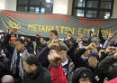 The Hunger Strikers in the Law School, Athens, 27th of January 2011