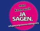 Refugeecamp Vienna Ja sagen
